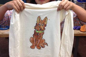 T-Shirt bemalen (2014) 6