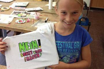 T-Shirt bemalen (2014) 9