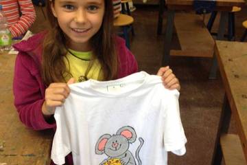 T-Shirt bemalen (2014) 1