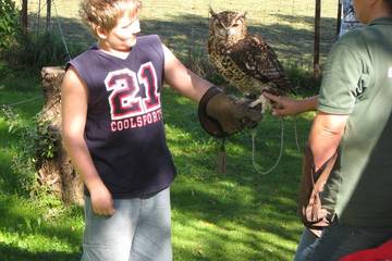 Indianerwettkämpfe im Greifvogelpark 42